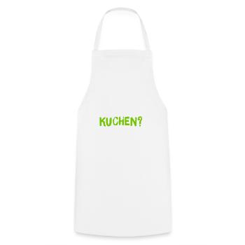 möchten Sie Kuchen? - Kochschürze - Weiß - Vorne - AI Model Male 185 dark (185cm)