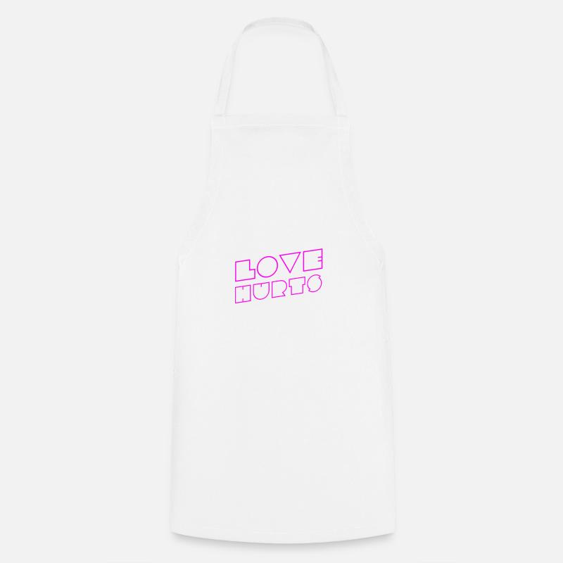 Love ain't easy - Cooking Apron - white