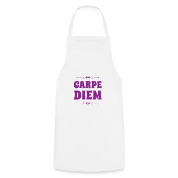 J’aime la journée - Tablier de cuisine - blanc - Devant - AI Model Male 185 dark (185cm)