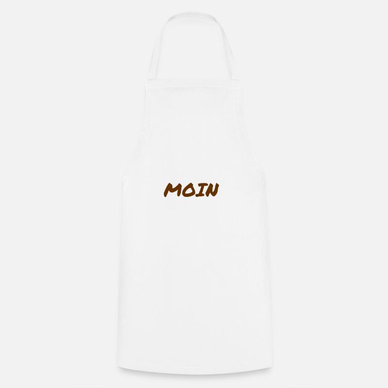 moin - Kochschürze - Weiß
