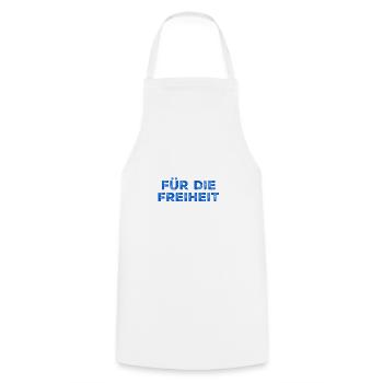 La liberté est fantastique - Tablier de cuisine - blanc - Devant - AI Model Male 185 dark (185cm)