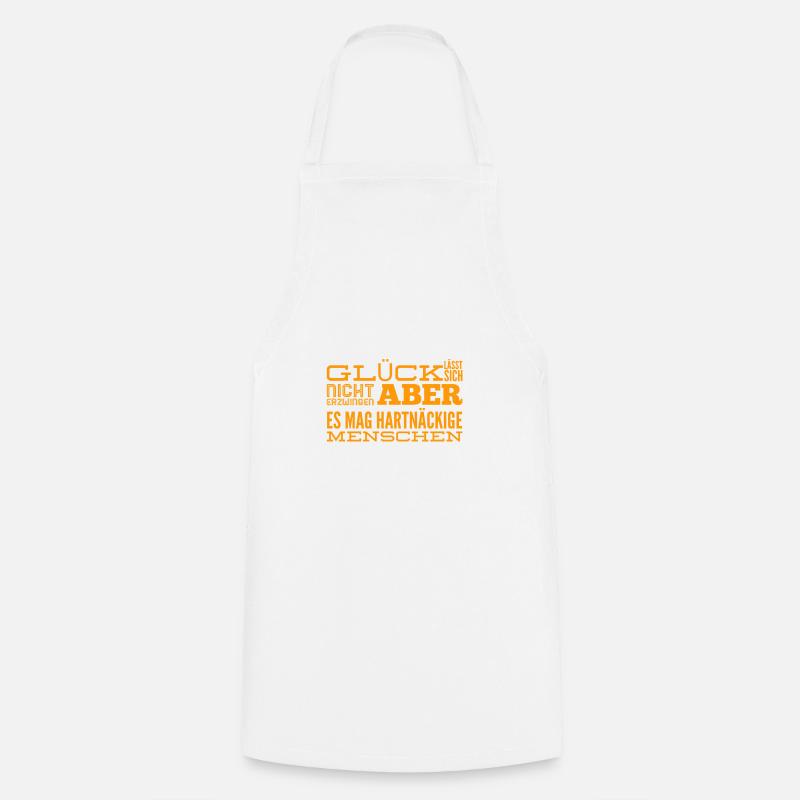 I'm looking for my fortune - Cooking Apron - white