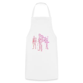 Grimpeur Bloc Bloc Hommes Escalade - Tablier de cuisine - blanc - Devant - AI Model Male 185 dark (185cm)