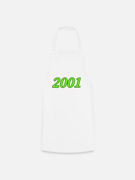 2001 - Kochschürze - Weiß