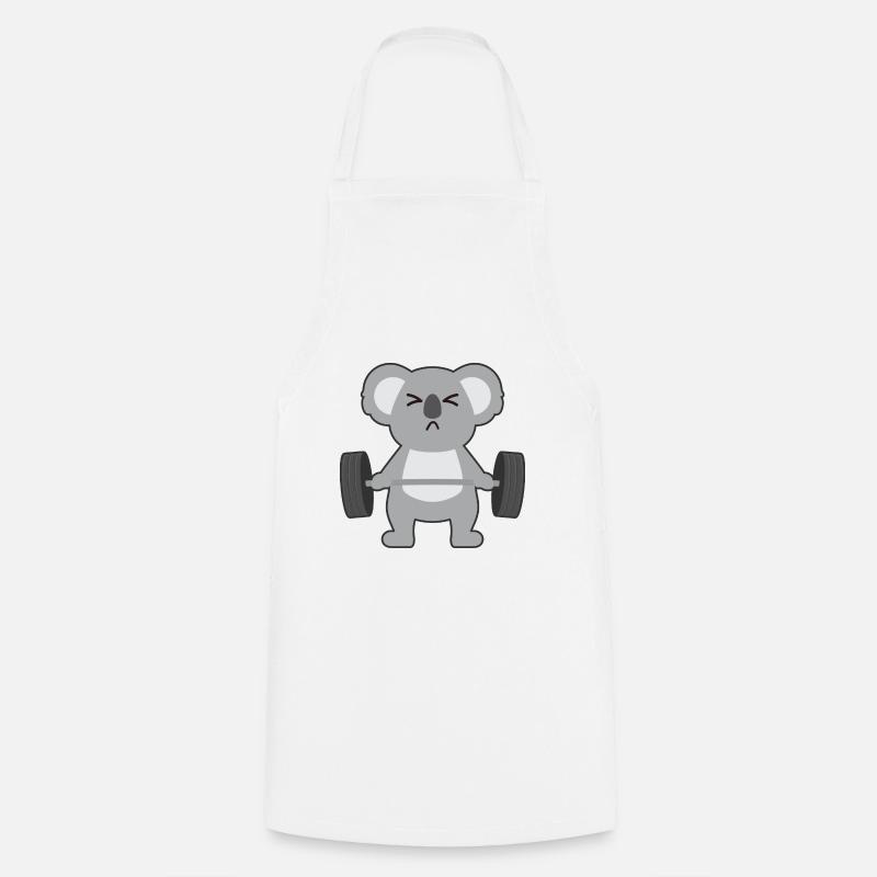Koala - Kochschürze - Weiß