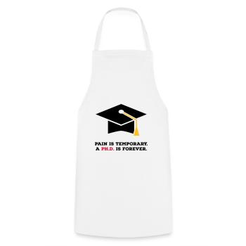 phd - Tablier de cuisine - blanc - Devant - AI Model Male 185 dark (185cm)