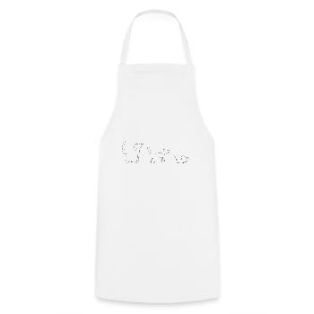 Animals Animal lovers - Cooking Apron - white - Front - AI Model Male 185 dark (185cm)