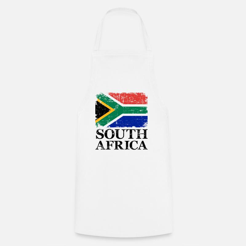South Africa - Cooking Apron - white