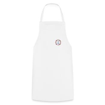 Ancrer dans le nœud - Tablier de cuisine - blanc - Devant - AI Model Male 185 dark (185cm)