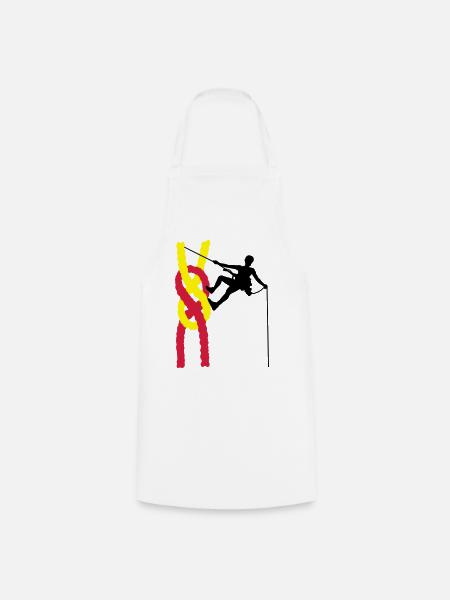 climbing - Cooking Apron - white