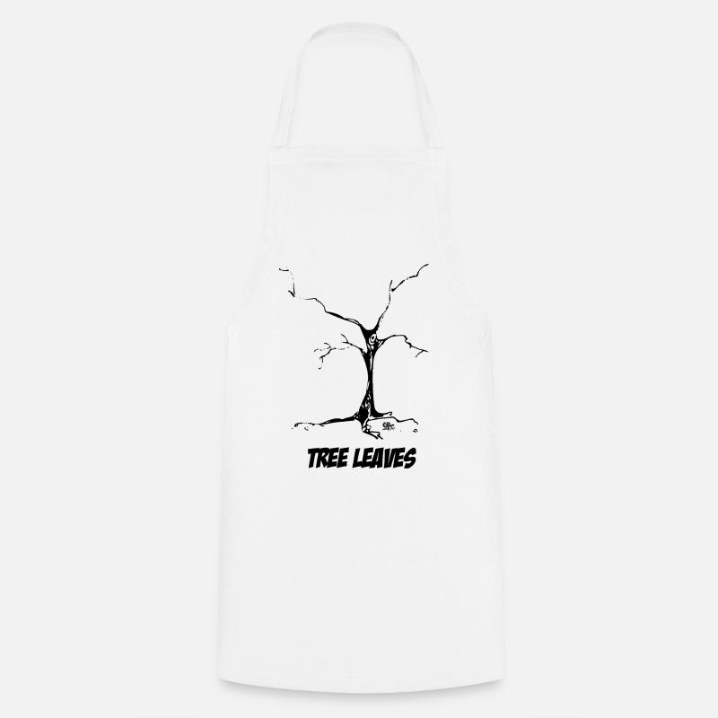 Arbre - Tablier de cuisine - blanc