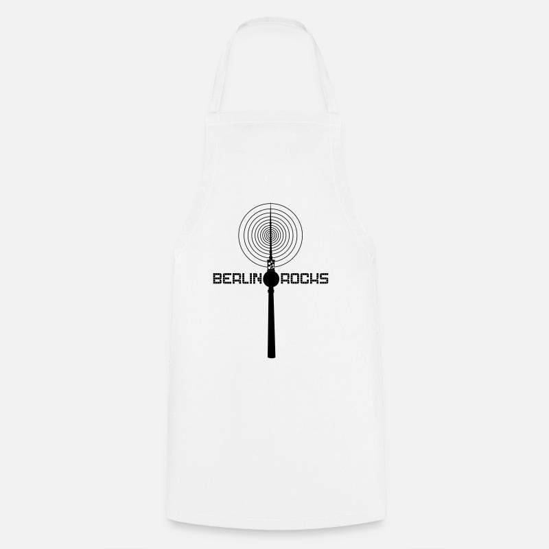 Berlin Rocks - Tablier de cuisine - blanc