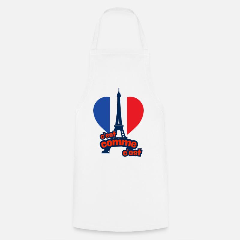 c’est as c’est - France - Tablier de cuisine - blanc