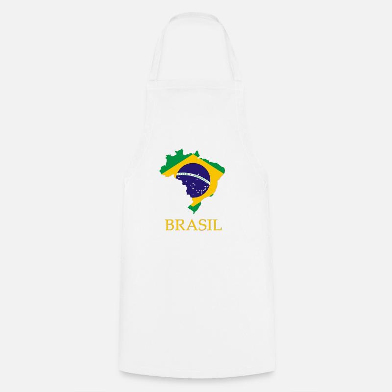 Brasil - Tablier de cuisine - blanc