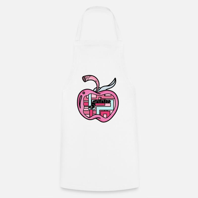 Look closer inside - Cooking Apron - white