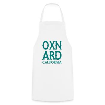 Oxnard - California - United States of America USA - Kochschürze - Weiß - Vorne - AI Model Male 185 dark (185cm)