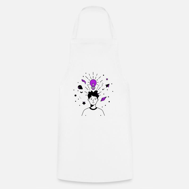 idea - Cooking Apron - white