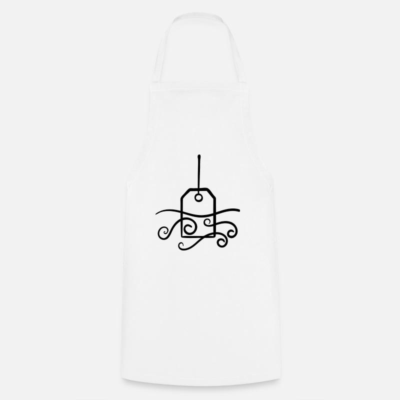 Tea bag - Cooking Apron - white