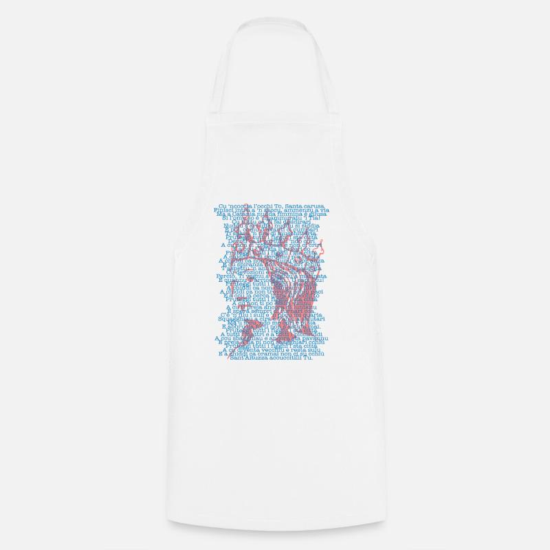 AGATE - Cooking Apron - white