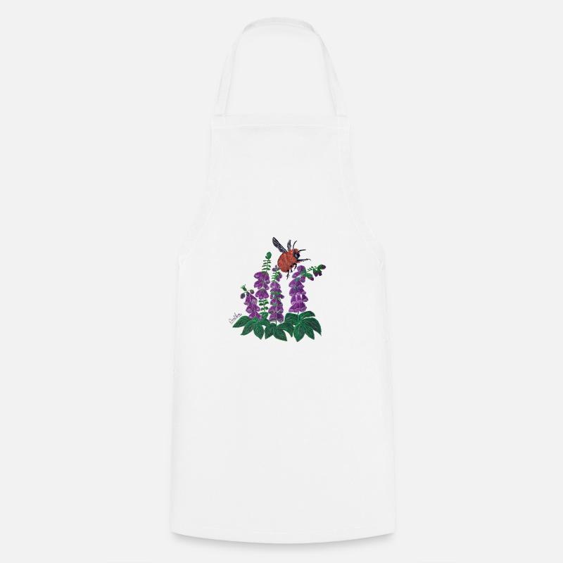 Chilean Bumblebee - Cooking Apron - white