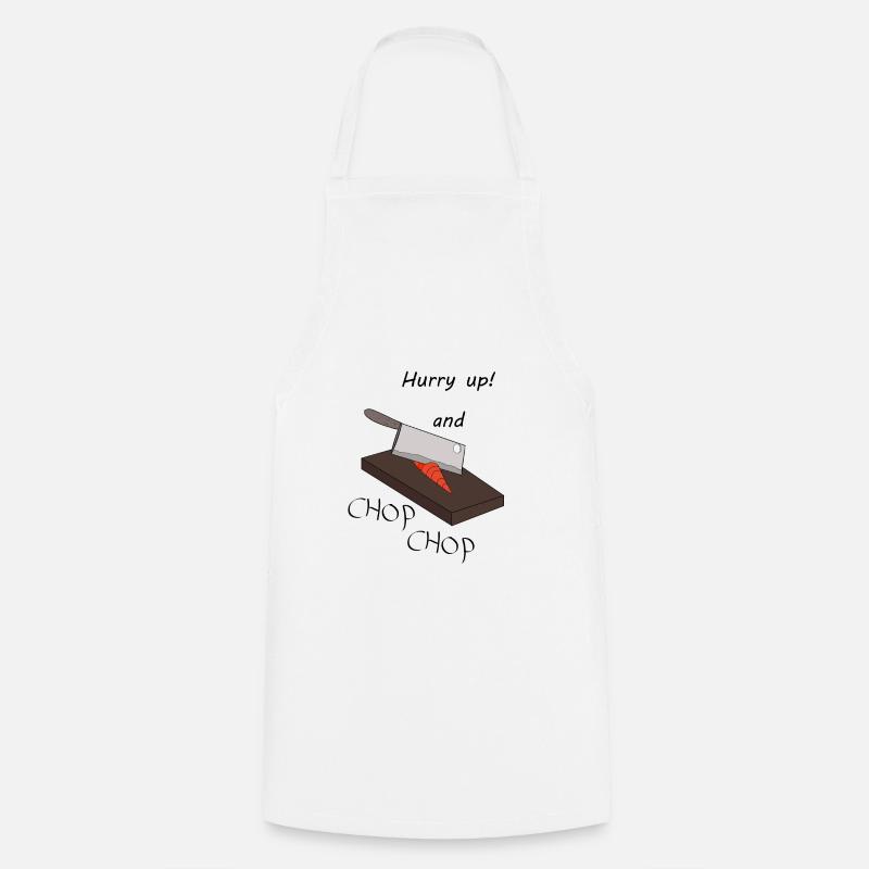 Chop Chop - Tablier de cuisine - blanc