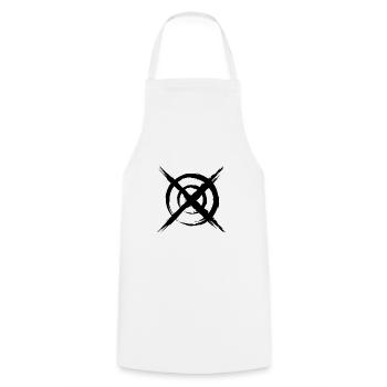 Target Black - Cooking Apron - white - Front - AI Model Male 185 dark (185cm)
