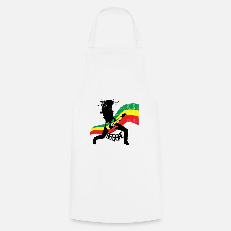 Reggae - Tablier de cuisine - blanc