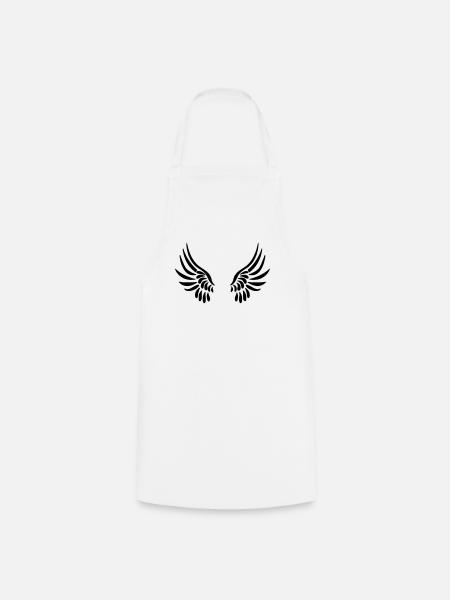 LIKE A BIRD - Cooking Apron - white