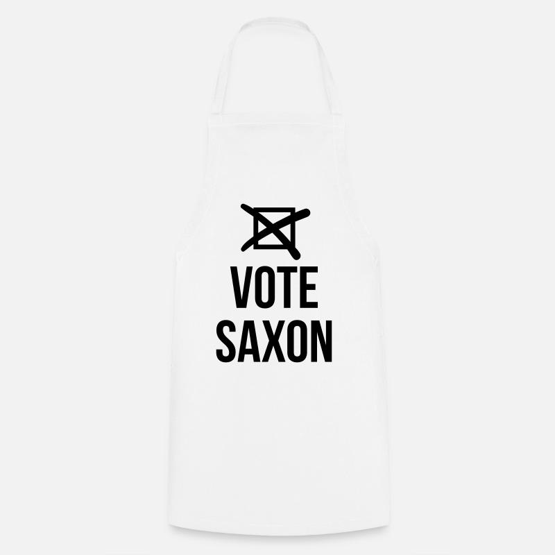 Vote Saxon - Tablier de cuisine - blanc