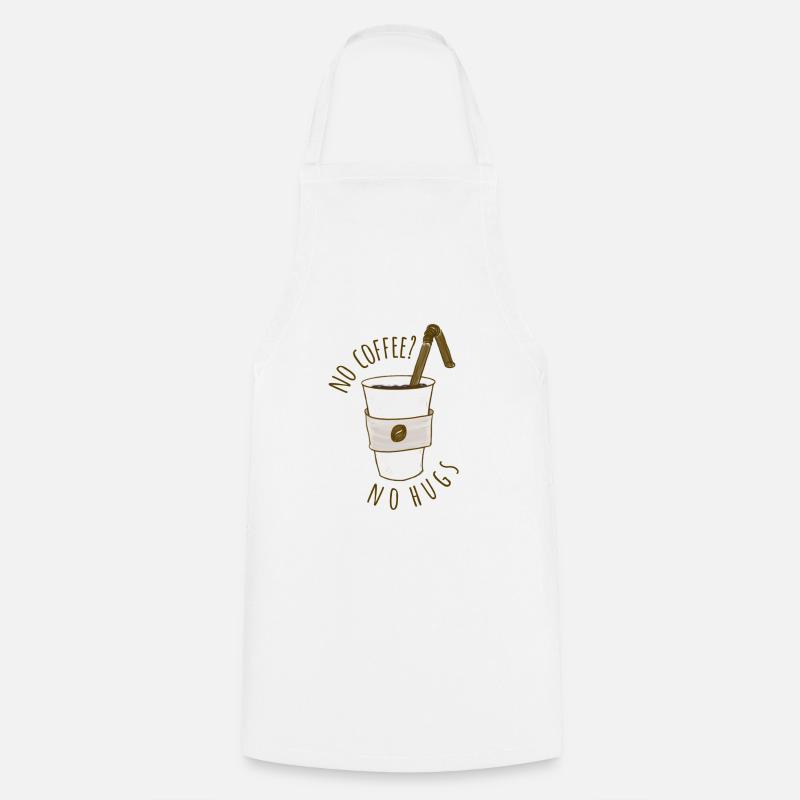 Kein Kaffee? - Kochschürze - Weiß