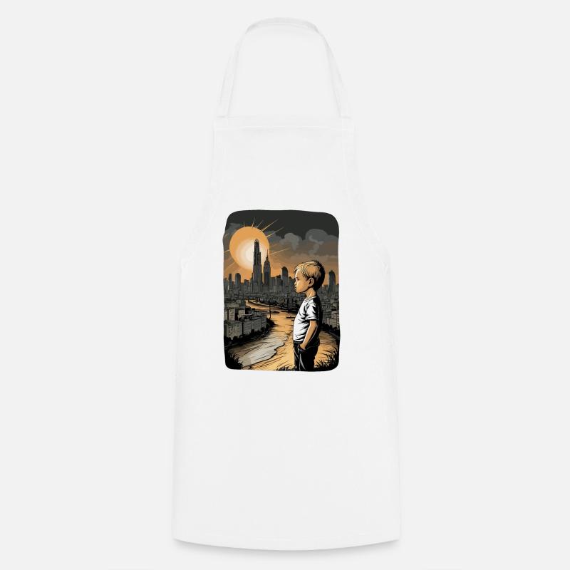 Patrie de l’enfance - Tablier de cuisine - blanc