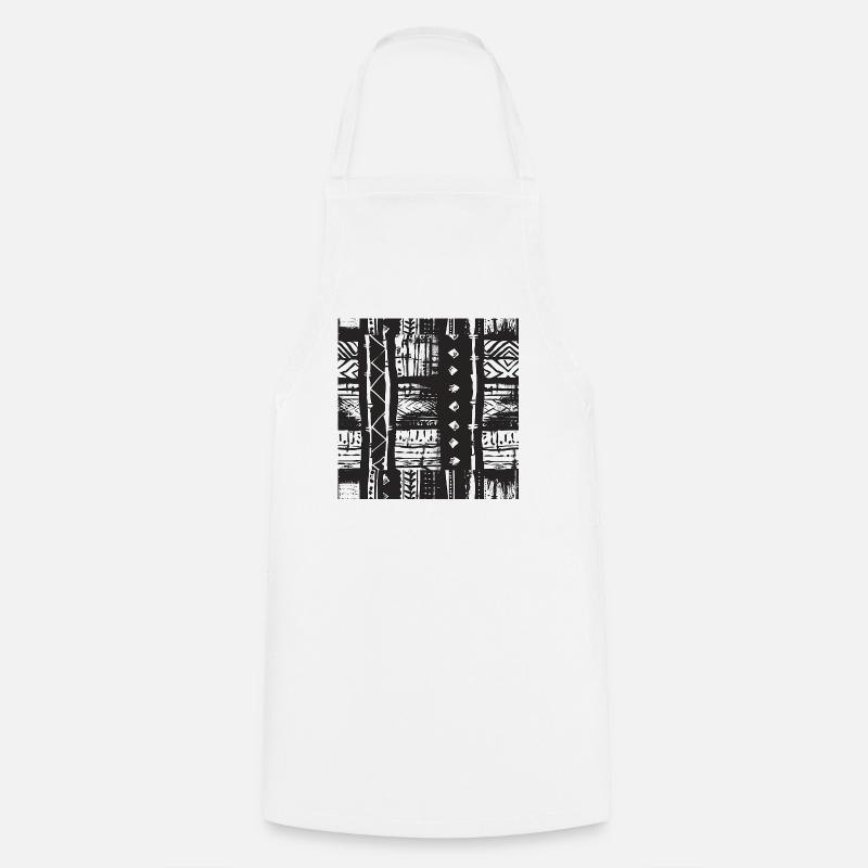 Sacs et sacs à dos africains. - Tablier de cuisine - blanc