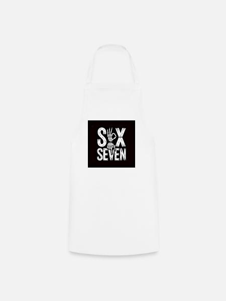 Sox Seven Skelett Hand - Kochschürze - Weiß
