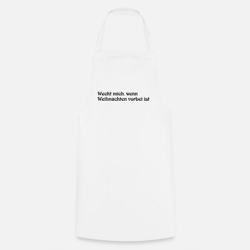 Noël - Tablier de cuisine - blanc