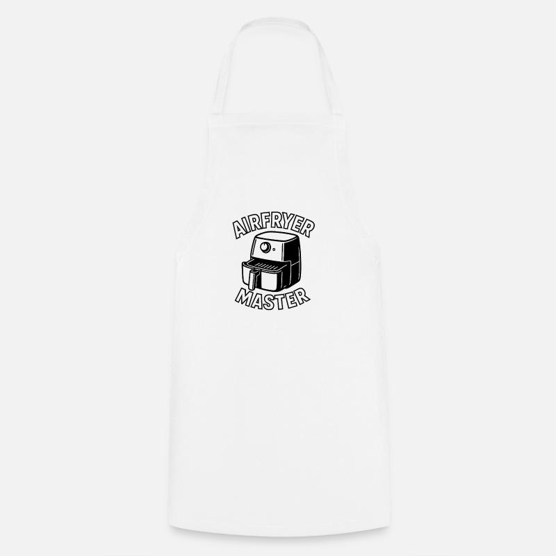 Airfryer Master - Cooking Apron - white