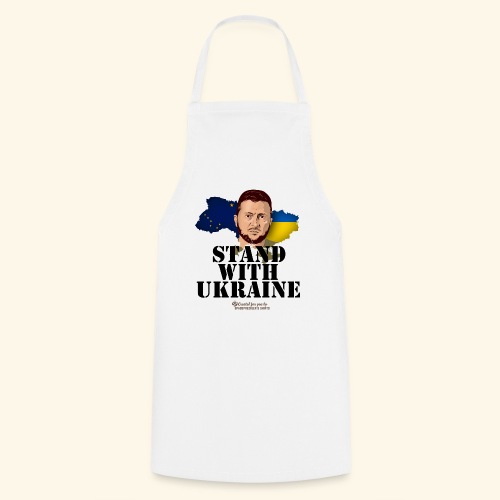 Alaska Ukraine Unterstützer T-Shirt Design - Kochschürze