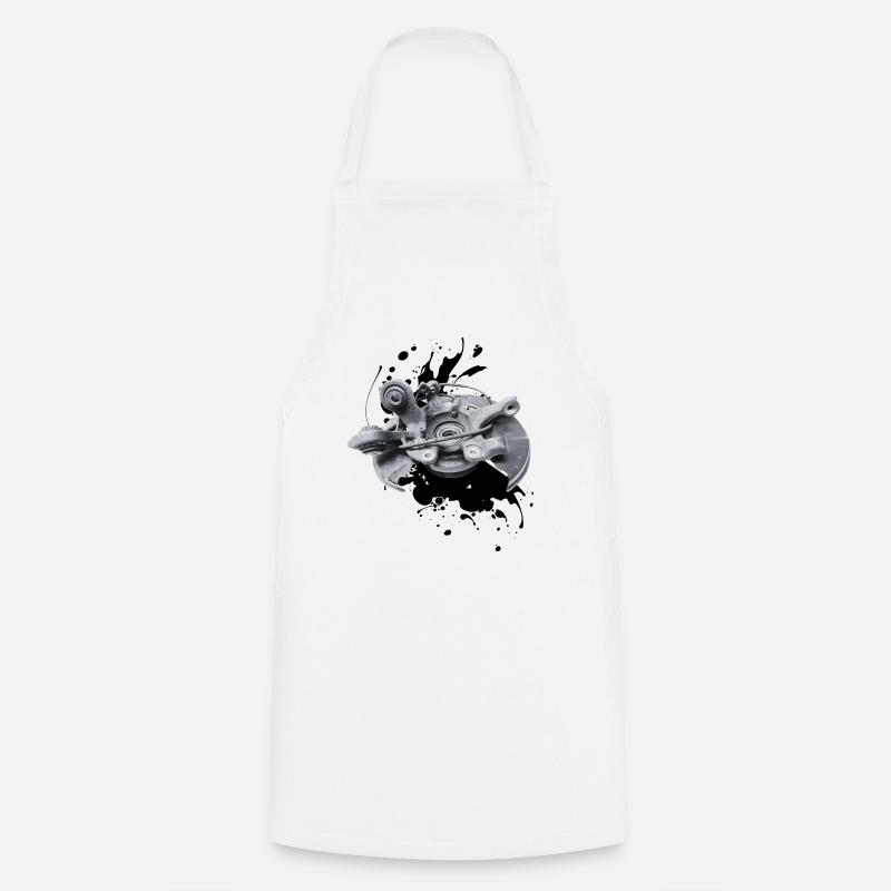 Steering knuckle: stability and durability 3 - Cooking Apron - white