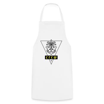 Crew Anchor Love Vacation - Tablier de cuisine - blanc - Devant - AI Model Male 185 dark (185cm)