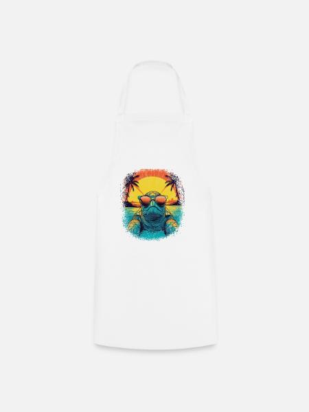 awesome gift idea present idea - Kochschürze - Weiß