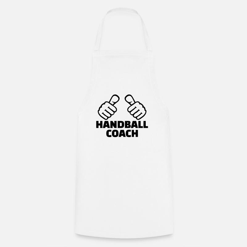 Handball coach - Tablier de cuisine - blanc