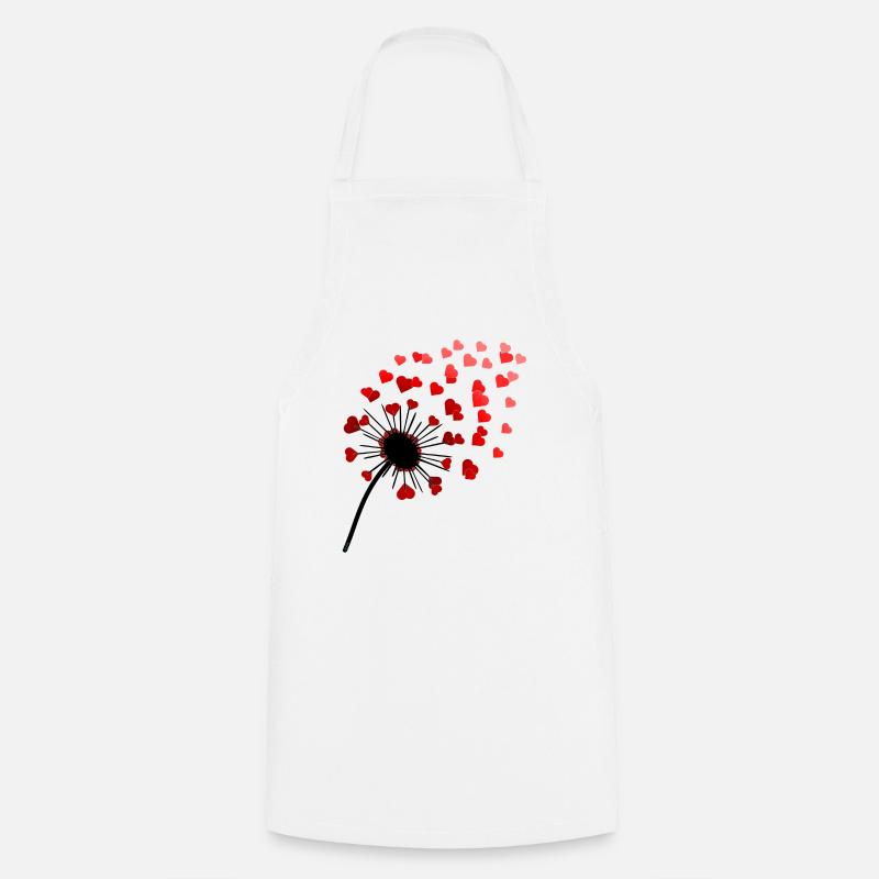 ... avec amour! - Tablier de cuisine - blanc