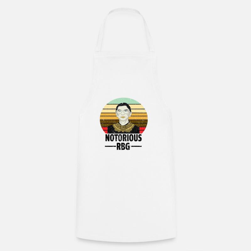 Notorious RBG - Cooking Apron - white