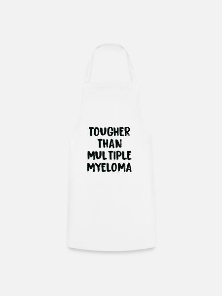 Härter Als Multiple Myelomkrebs - Kochschürze - Weiß