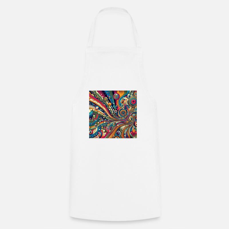 vintage - Cooking Apron - white