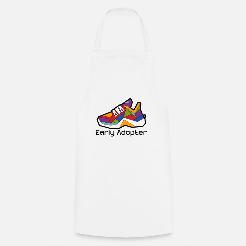 Chaussure 4 - Tablier de cuisine - blanc