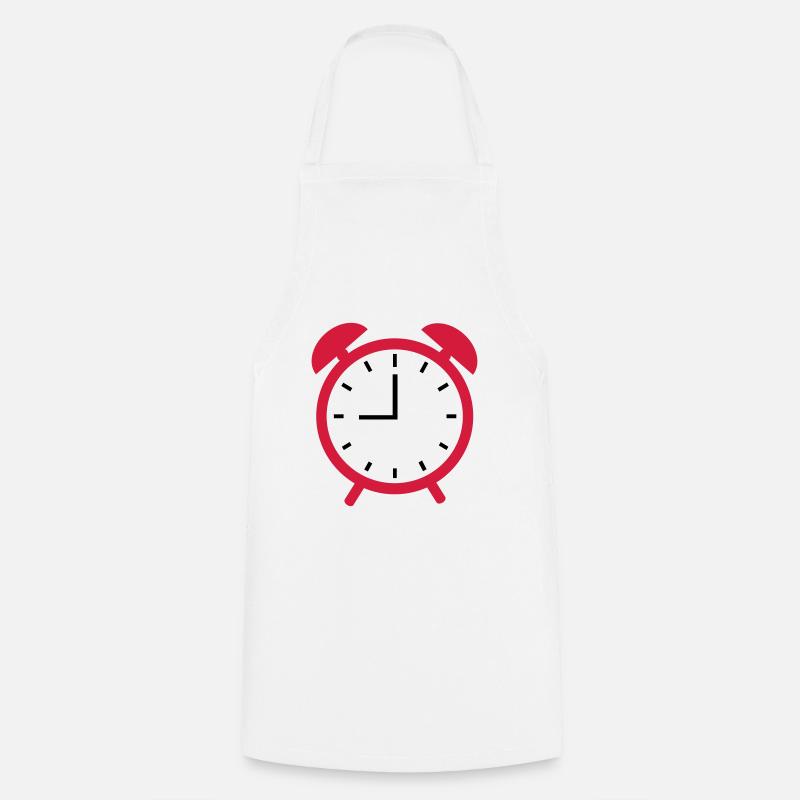 Réveil - Tablier de cuisine - blanc