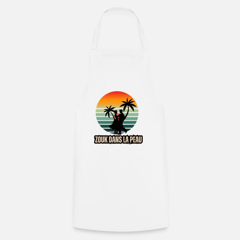 Zouk dans la Peau - Cooking Apron - white