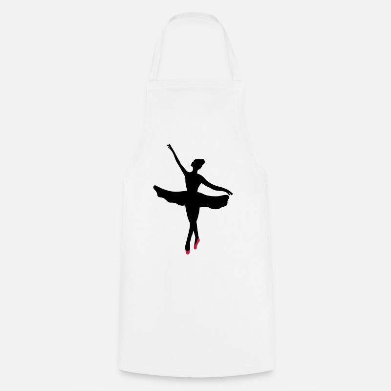 Danseuse de ballet - Tablier de cuisine - blanc