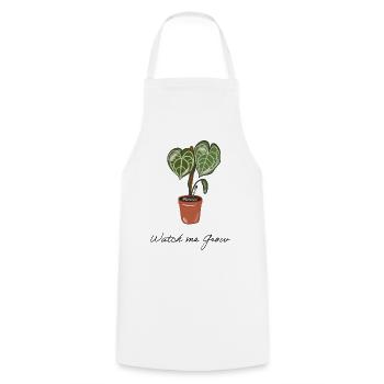 Regardez-moi grandir - Tablier de cuisine - blanc - Devant - AI Model Male 185 dark (185cm)