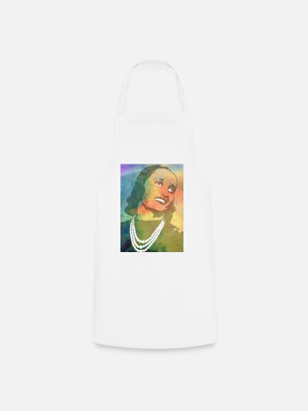 T-Shirt Irma Partisanenflagge Antifaschismus - Kochschürze - Weiß